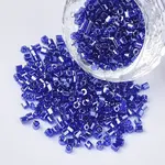 8/0 Two Cut Glass Seed Beads