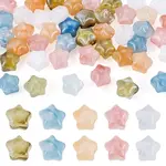 40Pcs 4 Colors Opaque Resin Beads