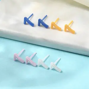 Hypoallergenic Bioceramics Zirconia Ceramic Stud Earrings