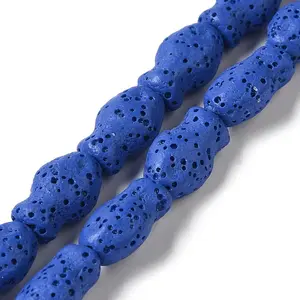 Natural Lava Rock Beads Strands
