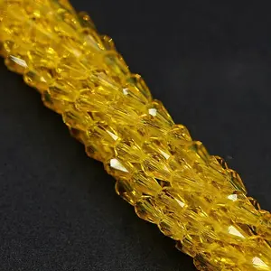 Transparent Glass Beads Strands