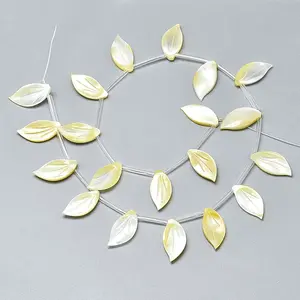 Natural Yellow Shell Pendants
