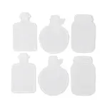 10 Sheets PET Self Adhesive Decorative Stickers