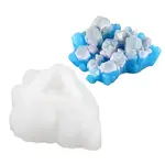 DIY Crystal Cluster Silicone Molds
