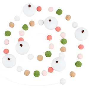 1Pc Felt Pompom Ball Hanging Streamer