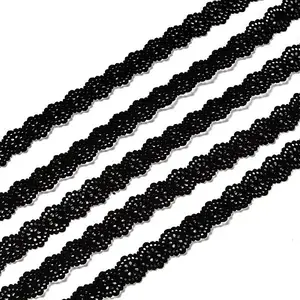 Hollow Flower Faux Sueded Cord