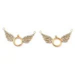 304 Stainless Steel Rhinestone Pendants