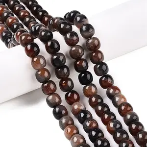 Dyed Natural White Jade Beads Strands