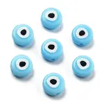 Opaque Printed Acrylic Beads