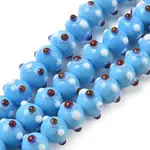 Handmade Bumpy Lampwork Beads Strands