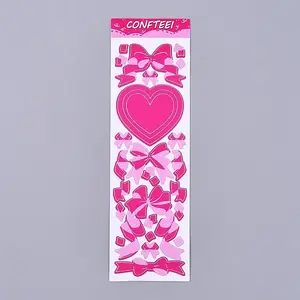 Bowknot Ribbon Pattern Decorative Labels Stickers