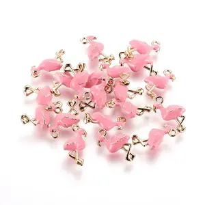 Brass Enamel Pendants