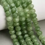 Dyed Natural White Jade Beads Strands
