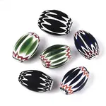 Handmade Millefiori Glass Lampwork Barrel Beads