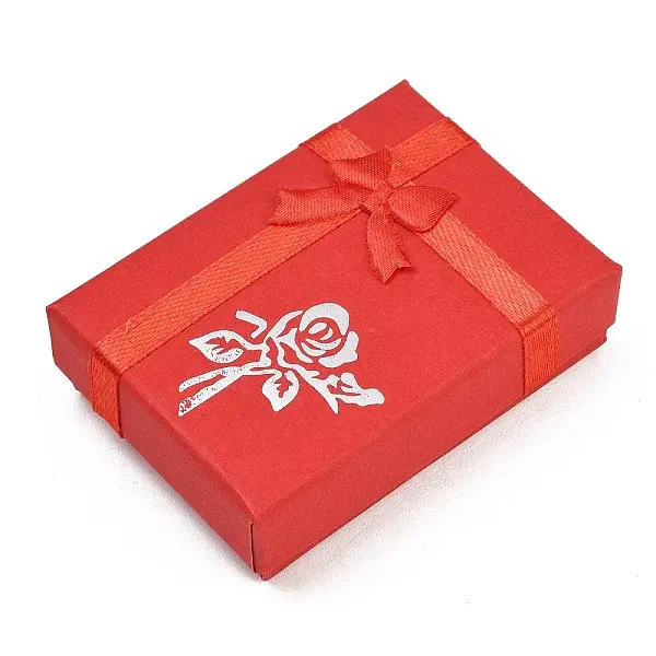 Valentines Day Presents Packages Cardboard Pendant Necklaces Boxes