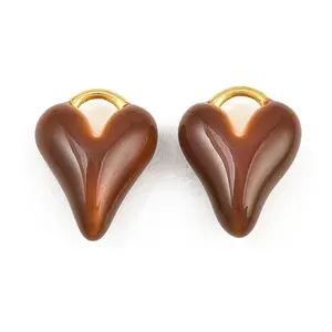 Brass Enamel Pendants