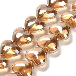 Electroplate Glass Beads Strands