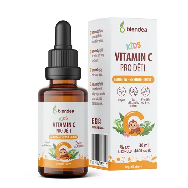 Blendea Kids Vitamin C kapky pro děti 30 ml