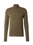 JACK & JONES Sveter 'JJEEmil'  olivová