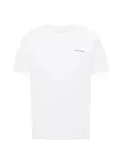 Calvin Klein Tričko  čierna / šedobiela