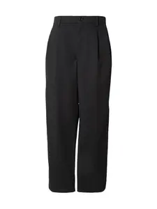Calvin Klein Jeans Plisované nohavice  čierna