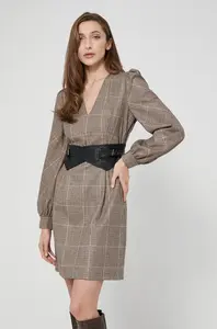 Twinset Šaty z vlněné směsi Twinset