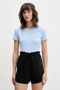 HUGO crop top dámský s bavlnou Delanor