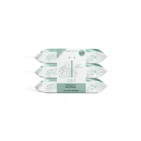 NAÏF Vlhčené ubrousky pro děti a miminka Baby & Kids (Water Wipes) 3 x 54 ks