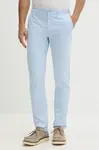 Tommy Hilfiger nohavice chinos pánske bavlnené s elastanom