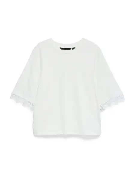 VERO MODA Tričko 'VMLYLA'  biela