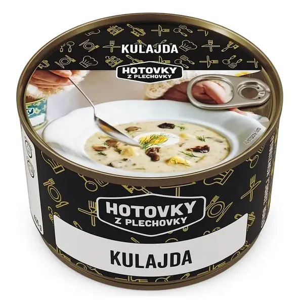 HOTOVKY Z PLECHOVKY Kulajda 4 porce