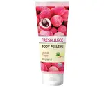 Telový peeling Fresh Juice - Liči a Zázvor 200 ml