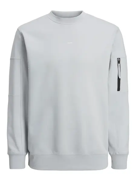 JACK & JONES Mikina 'Shade'  svetlosivá