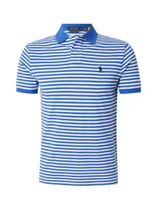 Polo Ralph Lauren Tričko  modrá / biela