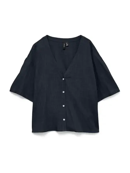 VERO MODA Blúzka 'VMRosie'  tmavomodrá