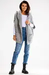 Awama Woman's Sweater A616 Grey