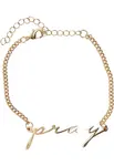Pray bracelet - gold colors