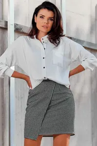 Awama Woman's Shirt A525 White