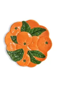 &k amsterdam  Dezertní talíř  orange 23,5 cm