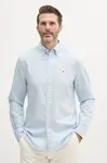 Tommy Hilfiger Košile s příměsí lnu Tommy Hilfiger