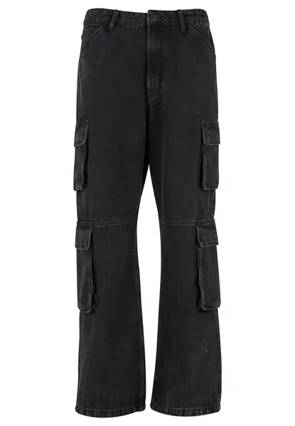 2Y Studios Rifľové kapsáče 'Aidan'  čierny denim