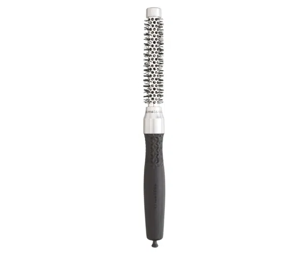 Kulatý foukací kartáč Olivia Garden Blowout Classic Silver - 10 mm (ID2094) + dárek zdarma