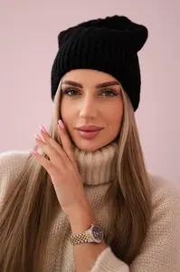 marka niezdefiniowana Fleecová čepice Anna K238 černá