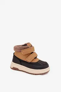 Dětské zimní boty na suchý zip Camel Darlene