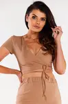 Infinite You Woman's Blouse M306 Beige