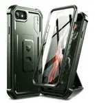 Dexnor 360 Kickstand obal iPhone 7 / 8 / SE 2020 / 2022, zelený