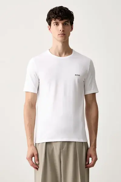 BOSS tričko pánské bavlněné TShirtRN 3P Classic 3-pack