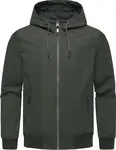 Ragwear Prechodná bunda 'Perci'  tmavozelená