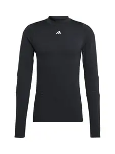 ADIDAS PERFORMANCE Funkčné tričko  čierna / biela