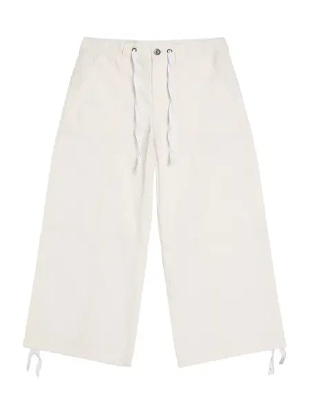 Bershka Nohavice  biela